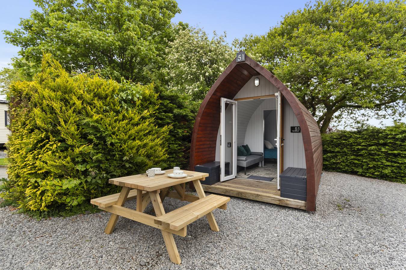 The Hideaway - Tranquil Glamping Pod in Narberth, Pembrokeshire
