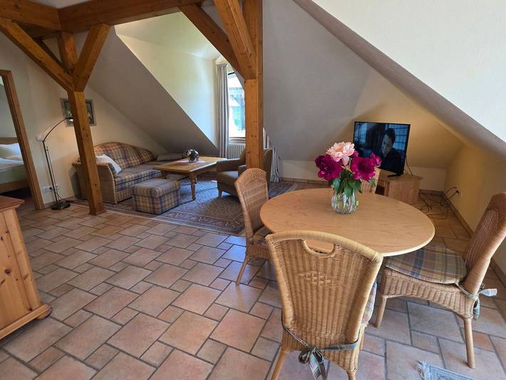 Ferienwohnung für 2 Personen, mit Seeblick und Garten an der Müritz - 4