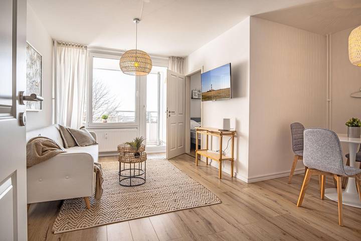 Ferienwohnung für 2 Personen, mit Balkon in Eckernförde