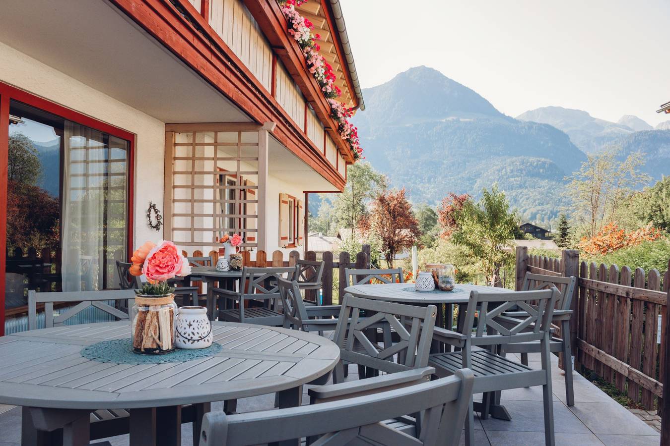 Gästehaus Germania - Doppelzimmer Nr. 1 mit Dusche/Wc in Schönau am Königssee, Berchtesgadener Alpen
