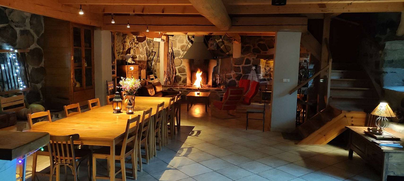 Gîte bien-être aux Chênes in Fay-sur-Lignon, Parc naturel régional des Monts d'Ardèche