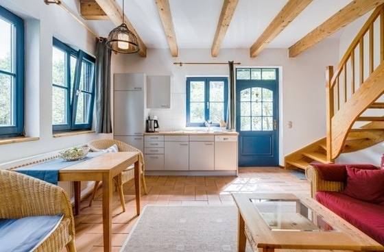 Ganze Ferienwohnung, 2-Raum Apartment bis 4 Pers. (1.3) in Warthe, Rankwitz