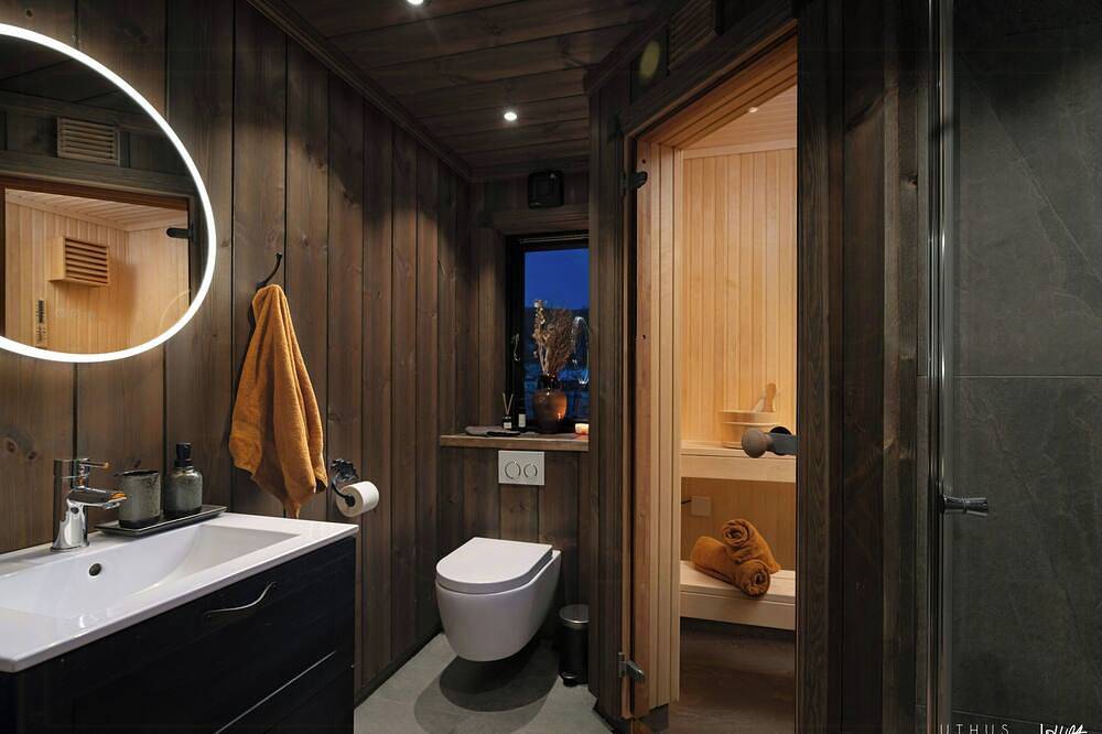 Neue Hütte in Turufjell mit Whirlpool und Billardzimmer in Flå