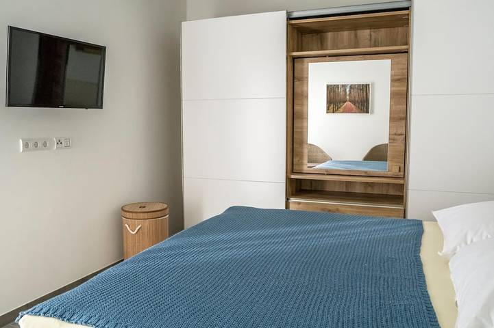 Ganze Wohnung, Park - Apartment 05 im Marinapark Scharmützelsee, Sauna, Kamin, 4 Pers., 90 m² in Storkower See, Wendisch Rietz