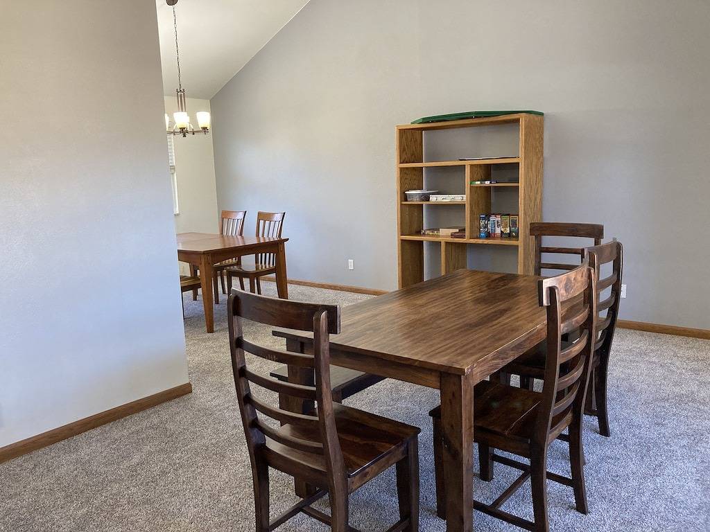 Large Home near Lake- pool table game room in Longmont, Boulder County