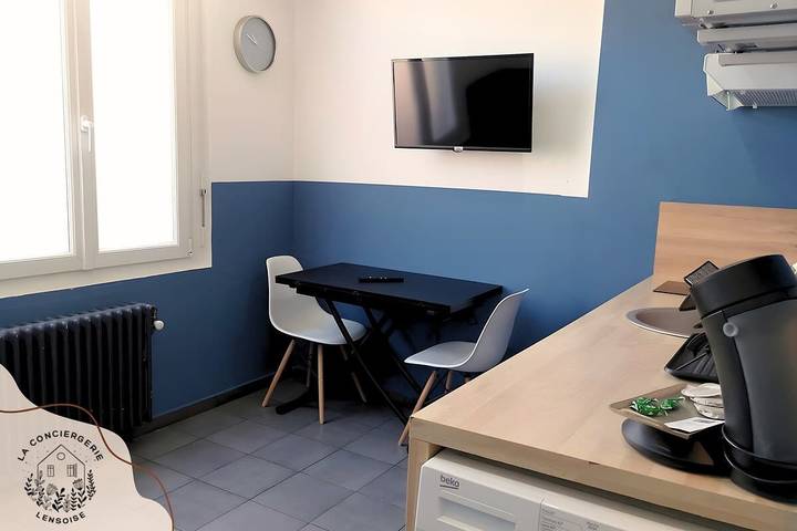 Appartement de vacances pour 3 personnes, avec jardin