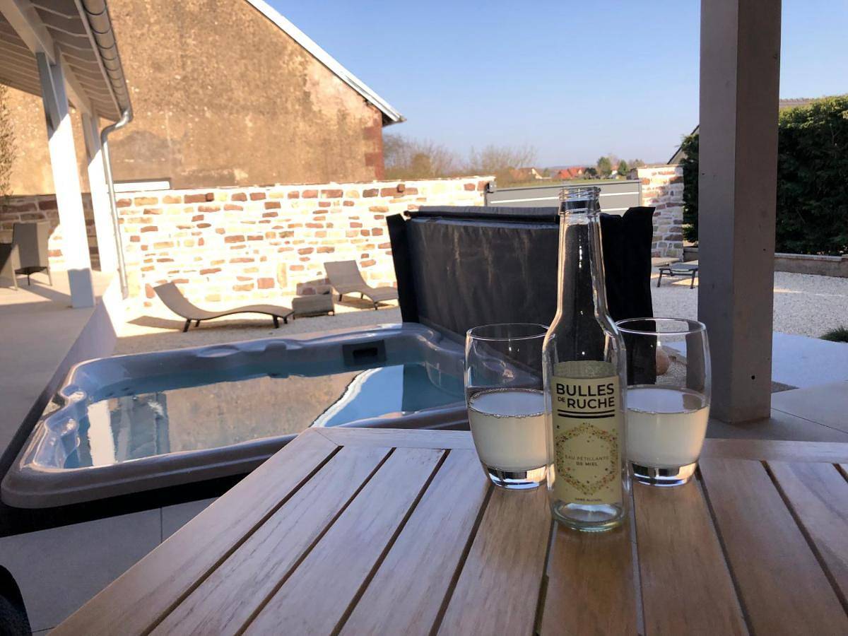Double or Twin Room with Terrace in Roye, Haute-Saône