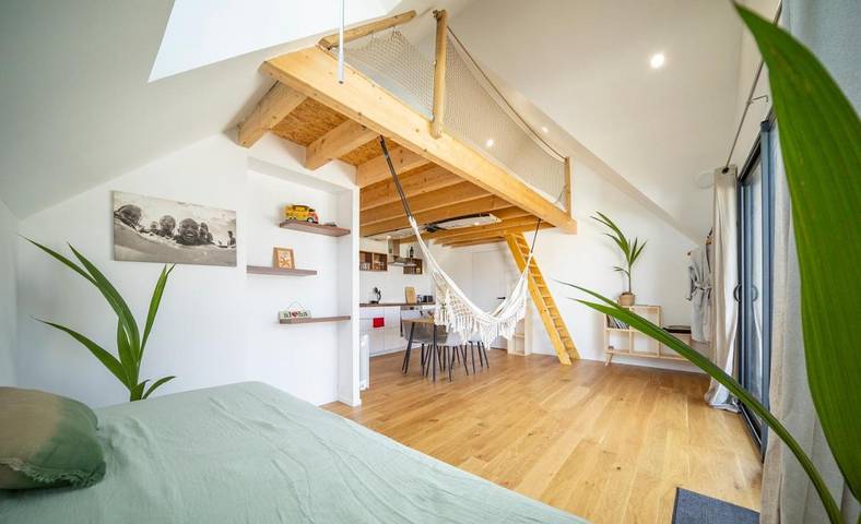 Appartement de vacances pour 4 personnes, avec sauna et terrasse