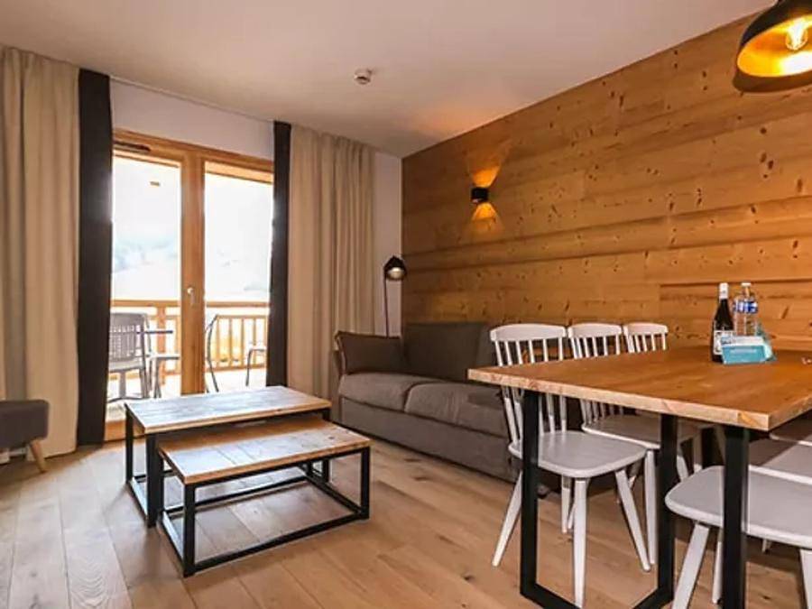 Les Fermes du Mont-Blanc - Terrésens Hôtels et résidences - Appartement 4 personnes - 2 Pieces 4 Personnes Vue Montagne in Combloux, Pays du Mont-Blanc
