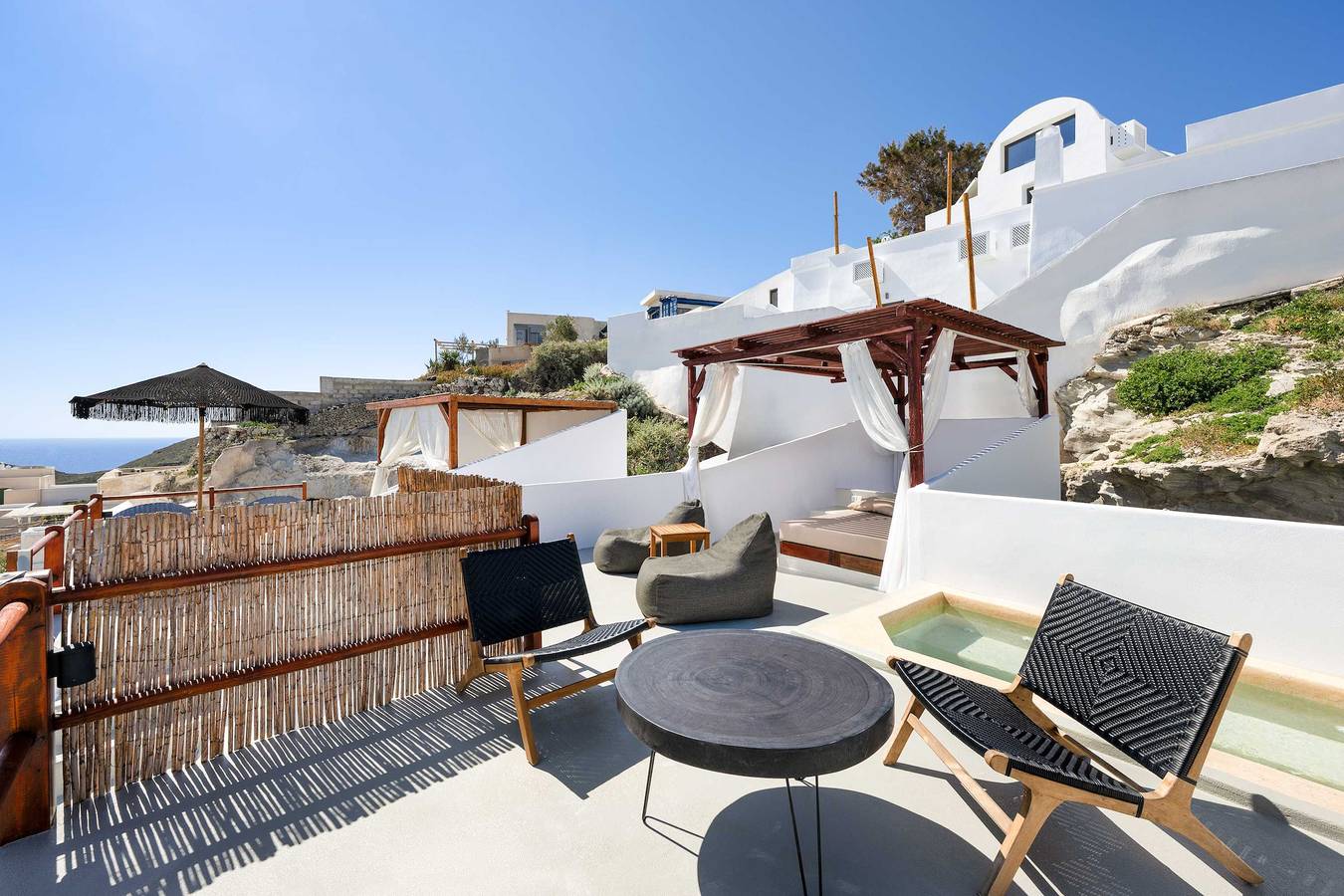 Apartamento vacacional entero, Apartamento de vacaciones para 2 personas con balcón/terraza in Acrotiri, Santorini