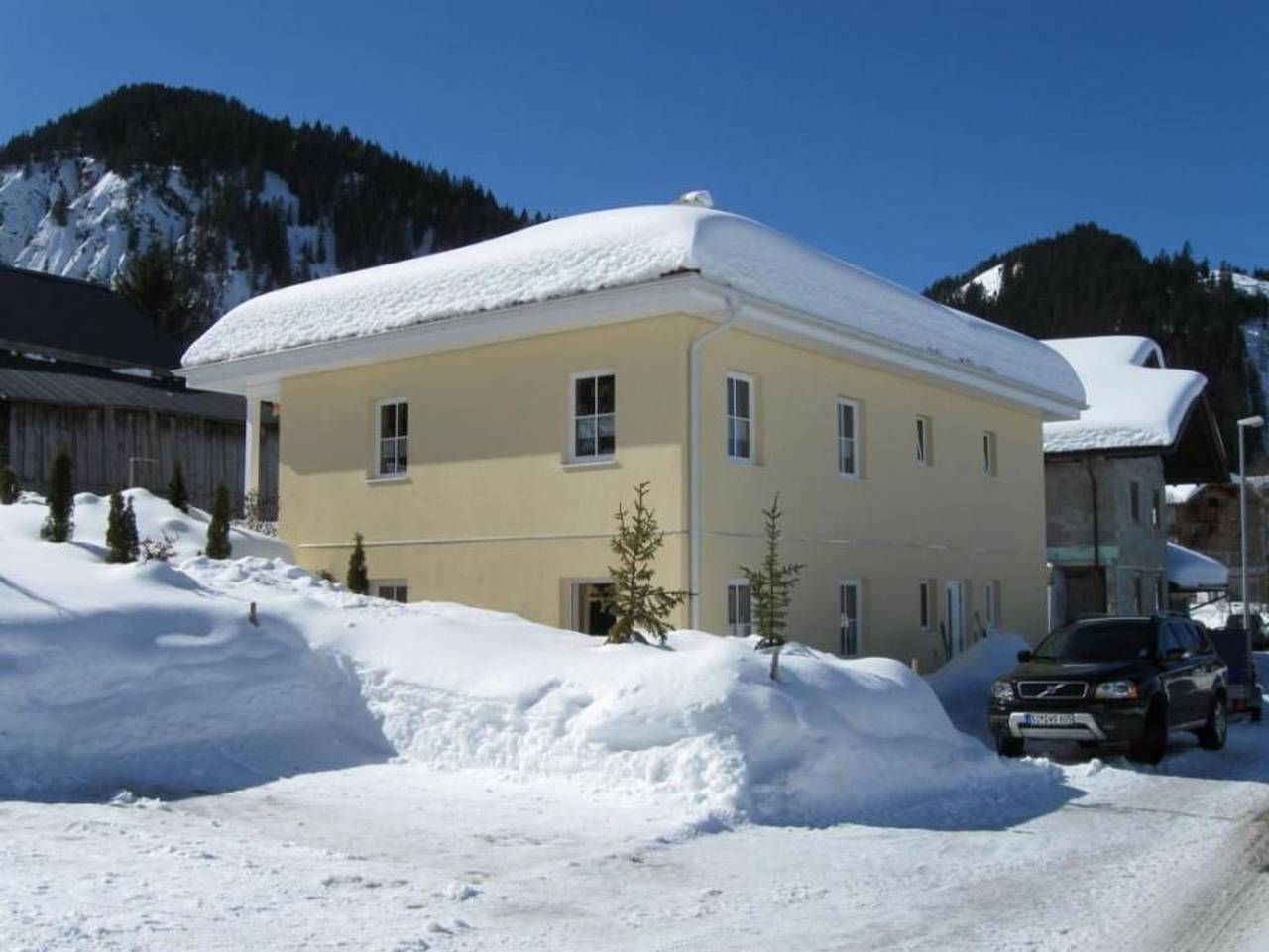 Ganze Ferienwohnung, Haus Toskana Njualms - Ferienwohnung 2 Personen in Tannheim (Tirol), Allgäuer Alpen (Österreich)