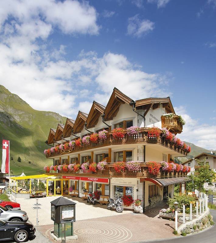 Hotel für 2 Personen, mit Sauna und Whirlpool sowie Balkon und Garten, kinderfreundlich in Samnaun