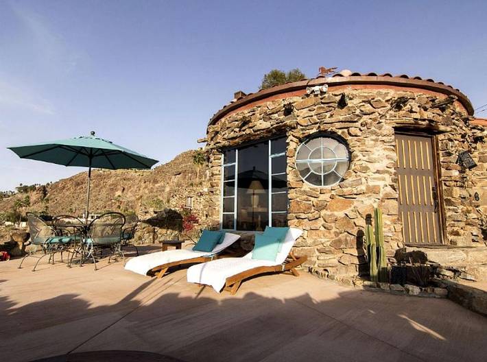 Bungalow para 2 personas, con terraza en Palm Springs