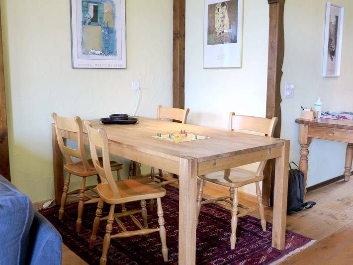 Ferienwohnung für 6 Personen, mit Garten und Seeblick sowie Sauna, mit Haustier am Thunersee - 3