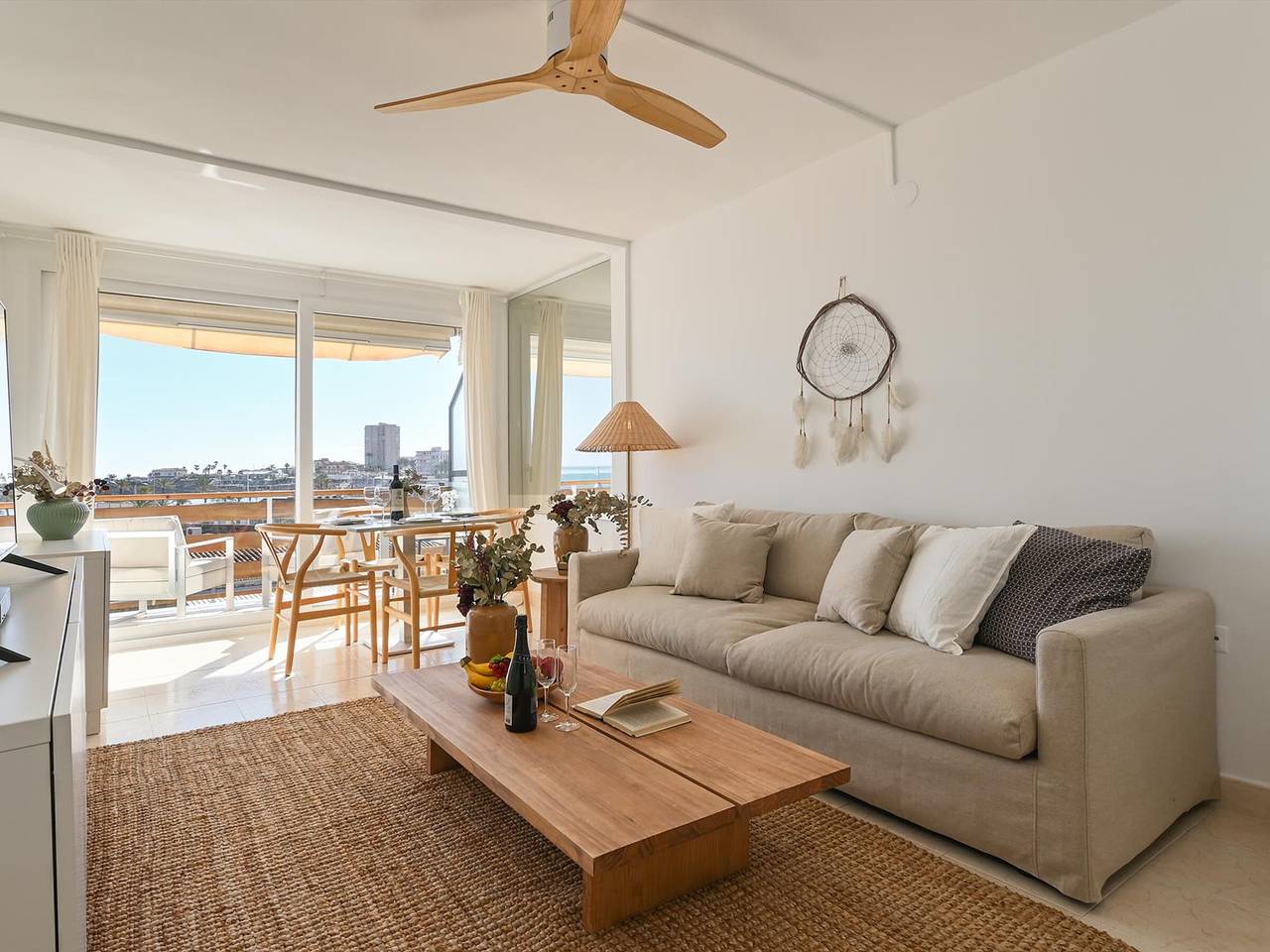 Ganze Wohnung, Moderne 2-Zimmer-Wohnung in Jávea mit Klimaanlage, Parkplatz und Wlan in Playa del Arenal, Jávea