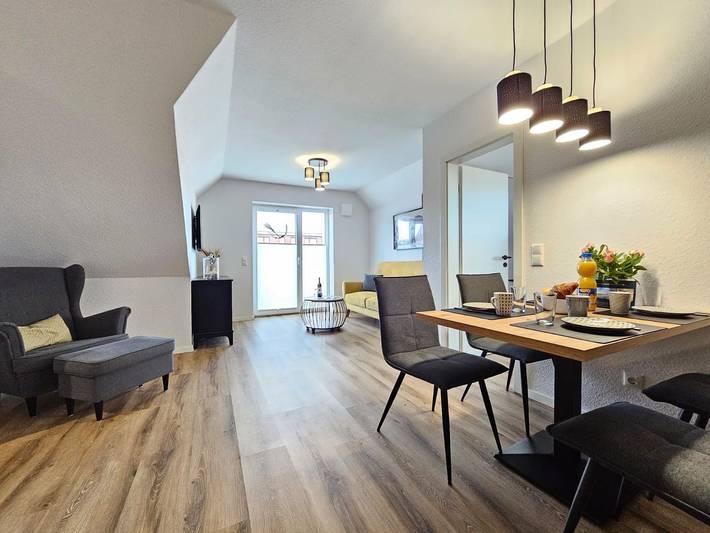 Ferienwohnung für 4 Personen, mit Balkon in Dornumersiel - 2