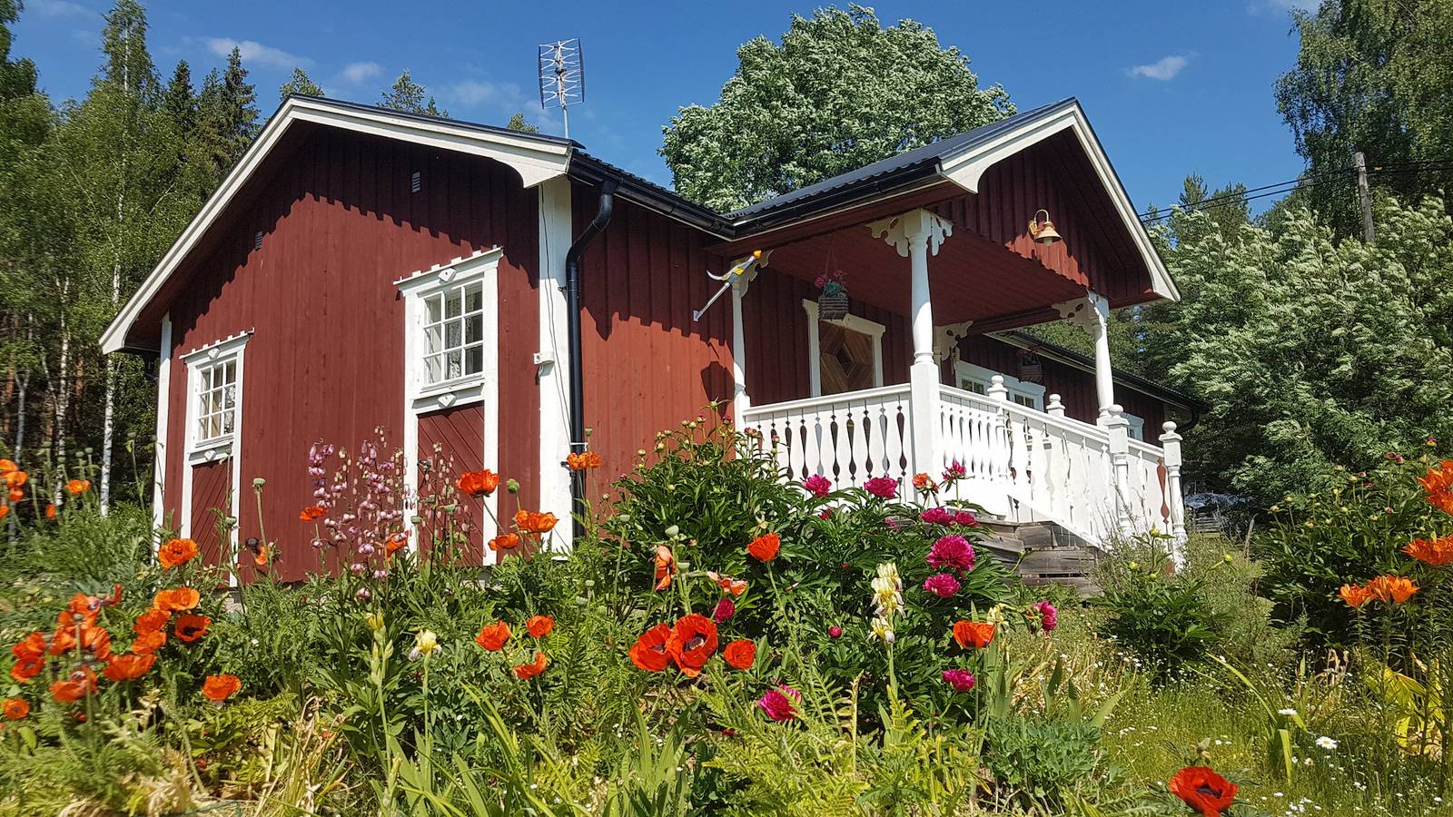 Schnuckliges Ferienhaus mit Seeblick und Wlan in Jämtland