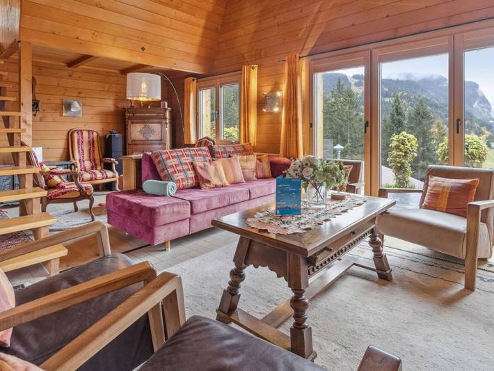 Location de vacances pour 6 personnes, avec terrasse et jardin dans Wengen - 2