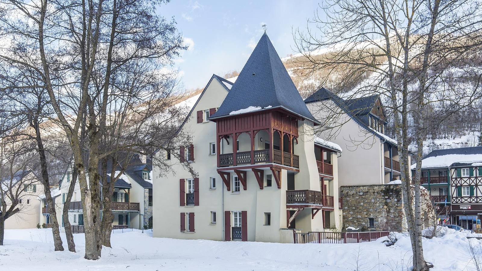 Estudio entero, Résidence les Jardins de Balnéa - Estudio -espacio montaña- para 4 personas in Loudenvielle, Pirineos Franceses