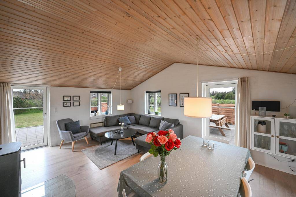 Beautiful holiday home in quiet surroundings with play facilities in the garden in Ulfborg, Holstebro Region