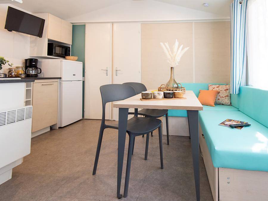 Camping Club Les Tamaris 5* - Ms Vacances - Mobilhome 4 personnes - Dune Confort Climatisé. in Le Barcarès, Côte méditerranéenne (France)