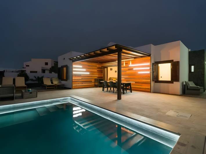 Villa voor 6 personen, met Tuin in Playa Blanca