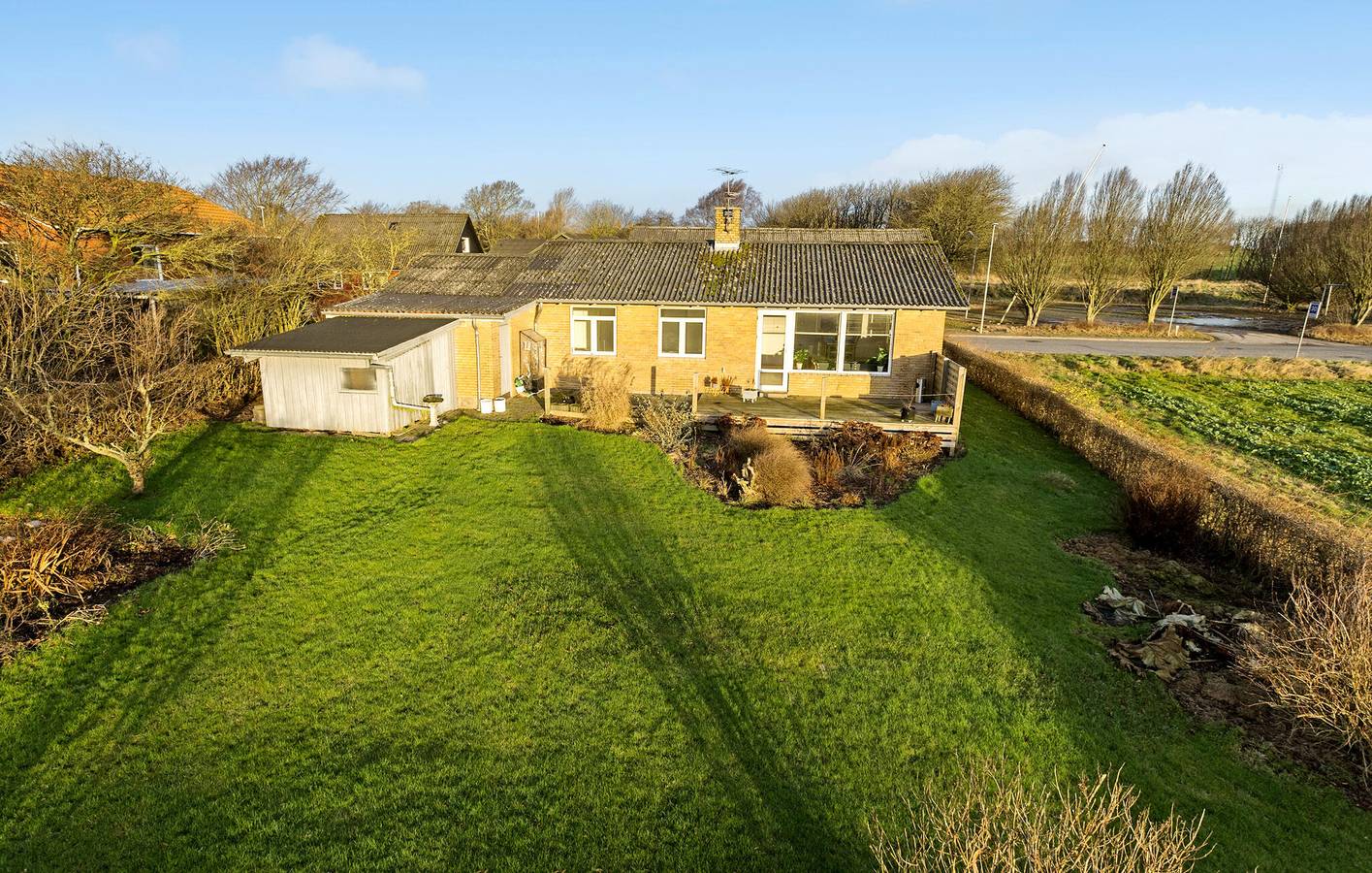 Ferienhaus für 5 Personen mit Terrasse in Åsted, Limfjord in Westjütland