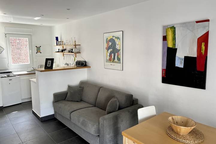 Ferienwohnung für 2 Personen, mit Balkon und Terrasse
