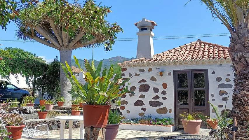 Bungalow para 4 personas, con terraza en La Palma