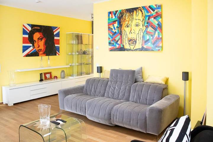 Holiday rental for 6 people, with Balcony and Hot tub as well as Terrace and View in Frankfurt am Main