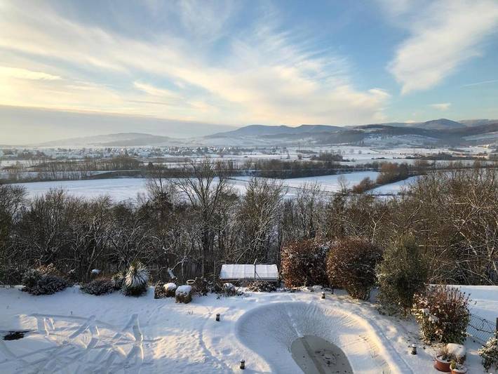 Ferienhaus für 7 Personen, mit Ausblick und Garten sowie Pool - 1