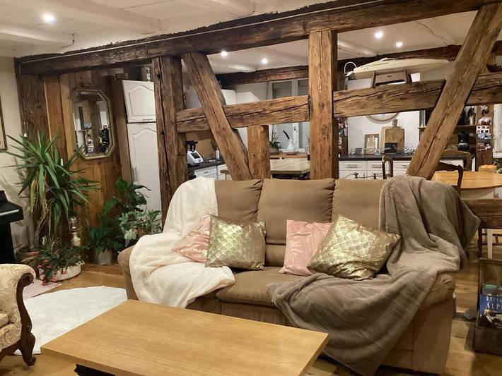 Gîte pour 4 personnes, avec terrasse et jardin, animaux acceptés à Kientzheim