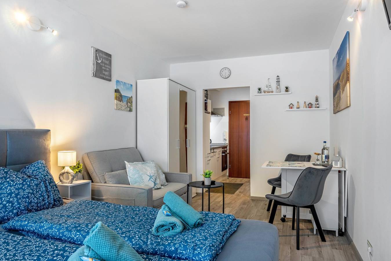 Ganzes Studio, Ferienwohnung 'Möwennest' mit Balkon in Wunstorf, Steinhuder Meer