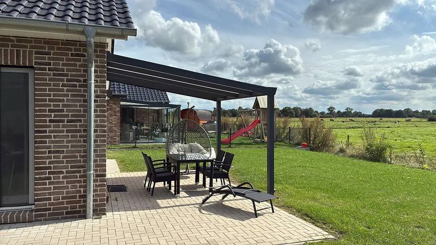 Ferienhaus für 6 Personen, mit Sauna und Garten in Stadland - 2