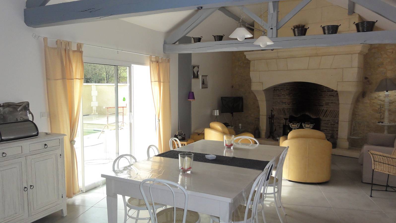 La Terrasse in Biras, Périgord Blanc