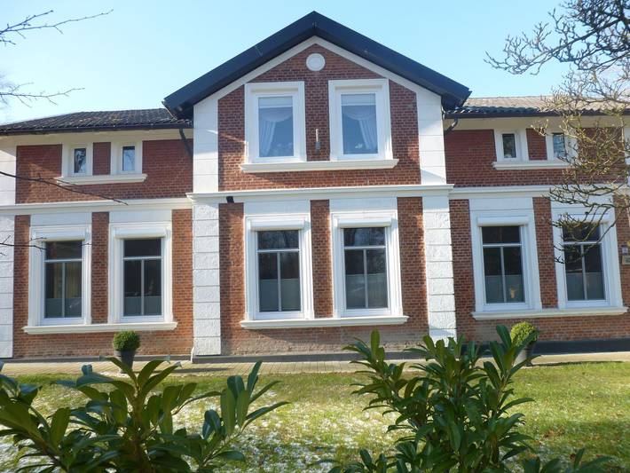 Ferienwohnung für 6 Personen, mit Terrasse und Garten in Barlt