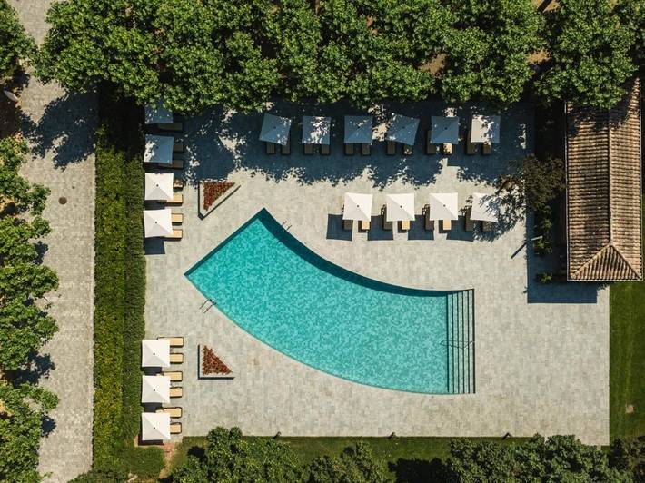 Hôtel pour 2 personnes, avec piscine ainsi que jardin et sauna, animaux acceptés à Santa Coloma de Farners - 2