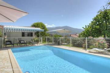 Chambre d’hôte pour 3 personnes, avec jardin et piscine à Sarrola-Carcopino