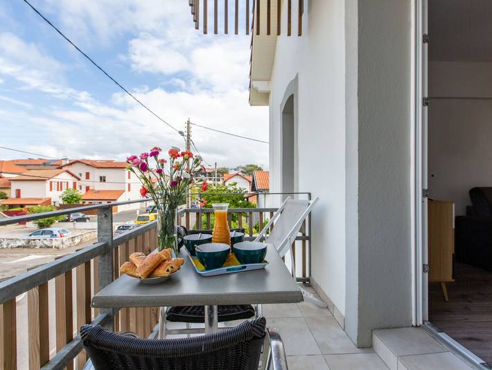 Holiday rental for 2 people, with balcony in Capbreton