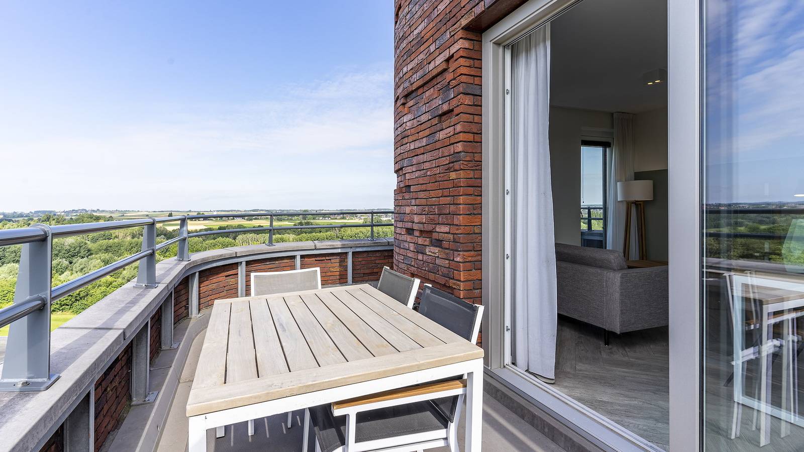 Prestige Panorama-appartement - 2 Slafzimmer im Dormio hotel De Prins van Oranje, Maastricht in Maastricht, Limburg (Niederlande)