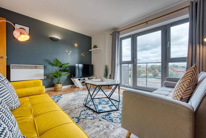 Holiday rental for 4 people, with view and balcony, with pets in Derby