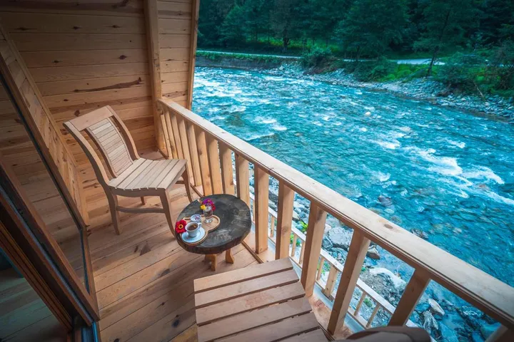 Casa de vacaciones para 4 personas, con jardín además de vistas y vistas al lago, Familias con niños - 1