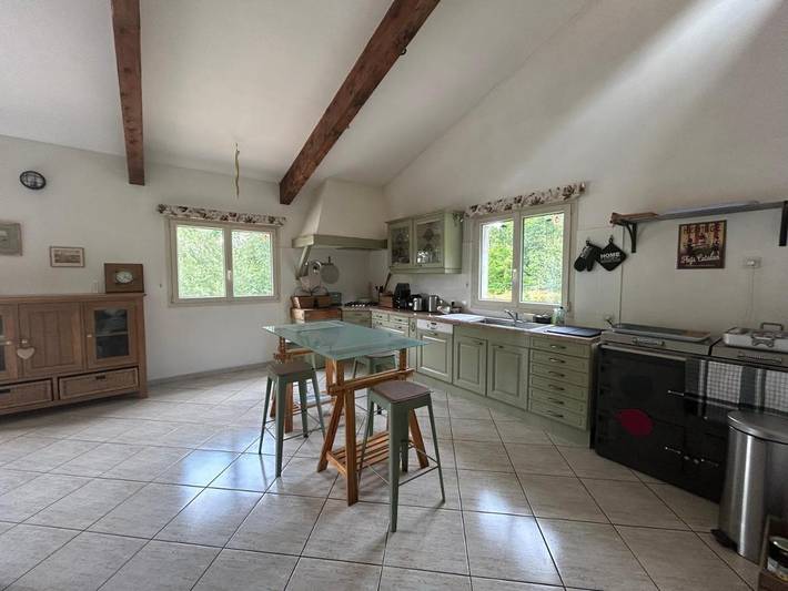 Location de vacances pour 10 personnes, avec piscine ainsi que jardin et vue à Le Tech - 4