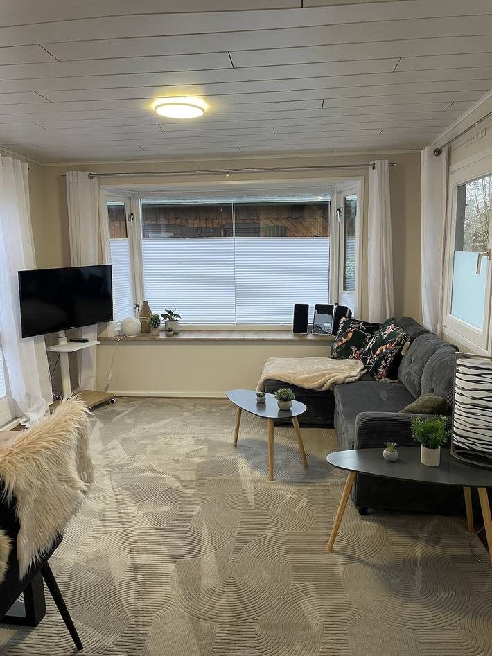 Ferienhaus für 3 Personen, mit Garten und Balkon, mit Haustier am Thülsfelder Stausee - 2