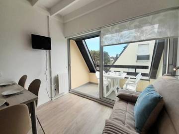 Gîte pour 4 personnes, avec terrasse, adapté aux familles dans Plage de Beaumer