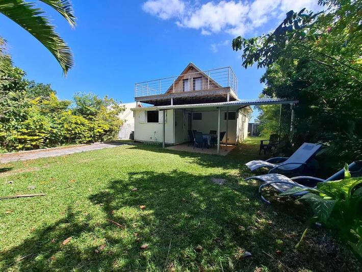 Maison de vacances pour 6 personnes, avec vue ainsi que balcon et jardin, adapté aux familles