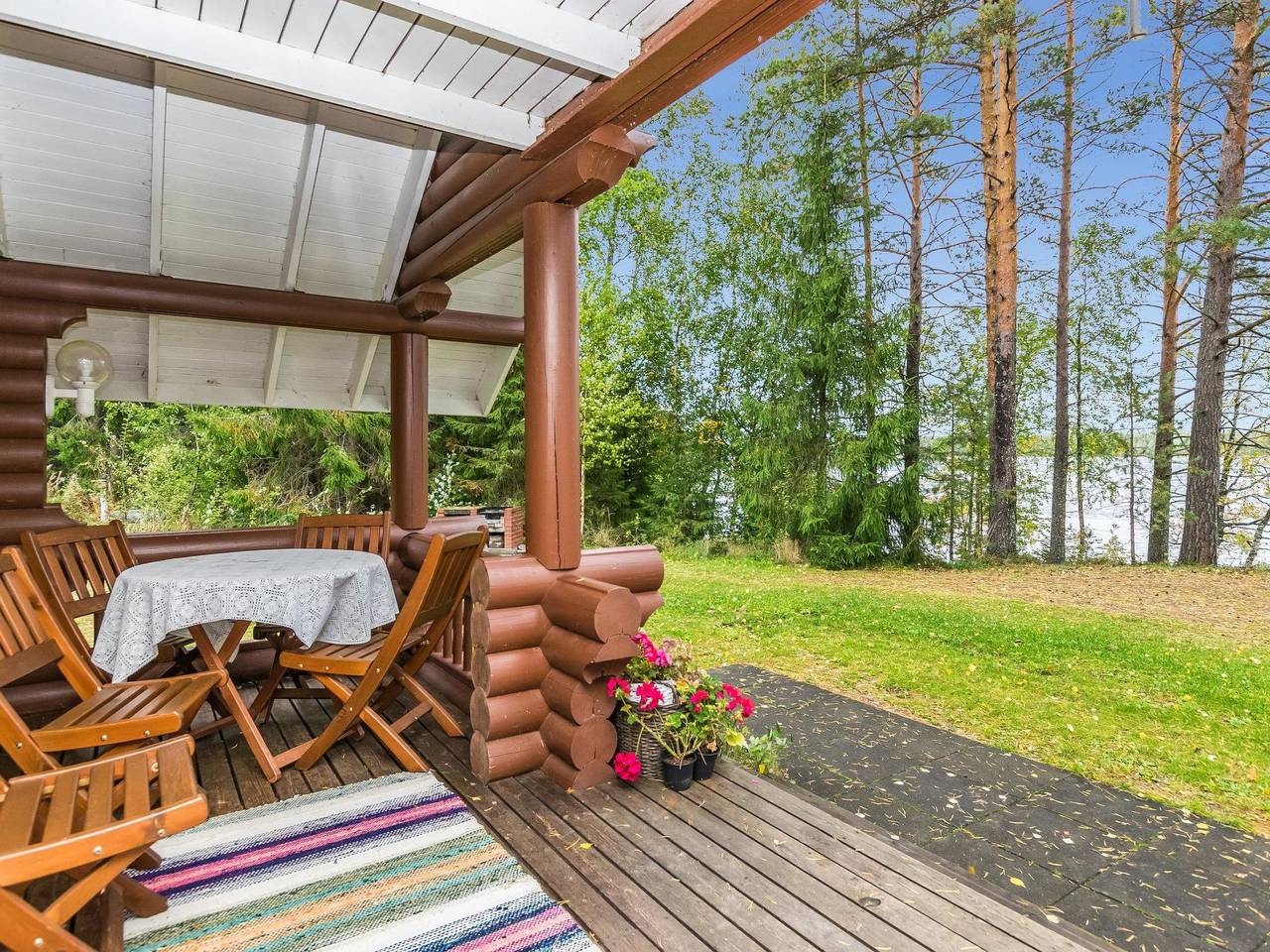 Vihreä mökki in Kesälahti, Südsavo