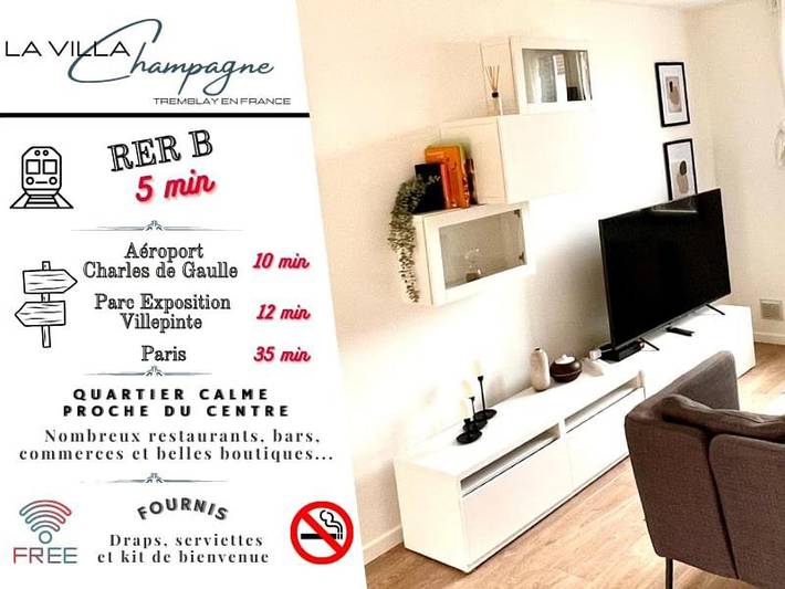 Casa de vacaciones para 6 personas, con terraza y jardín - 1