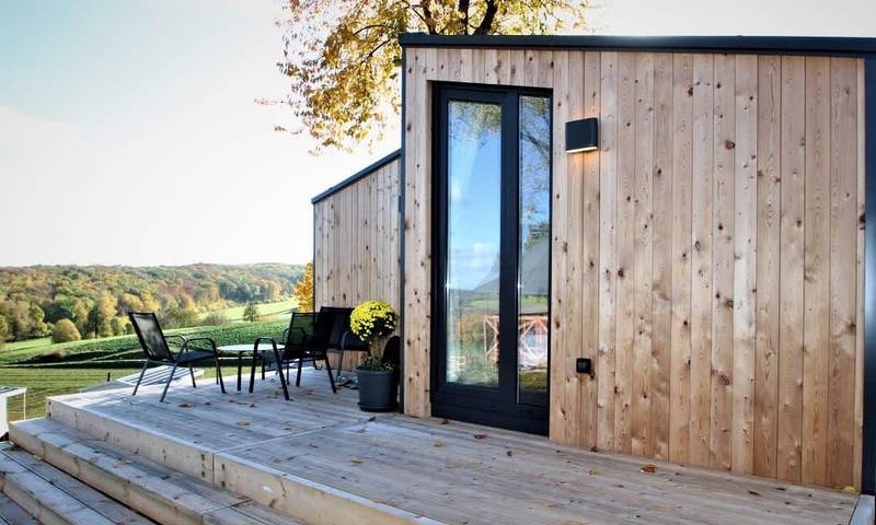 Chalet voor 4 personen, met terras en balkon/terras in Limburg