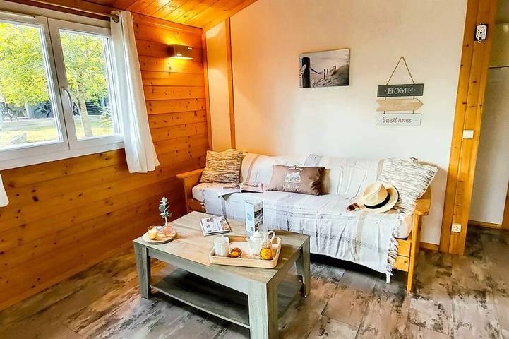 Chalet pour 2 personnes, avec terrasse